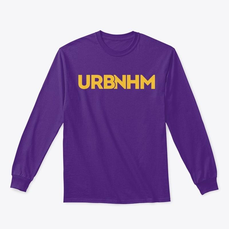 Purple with Gold Long Sleeve URBNHM Tee