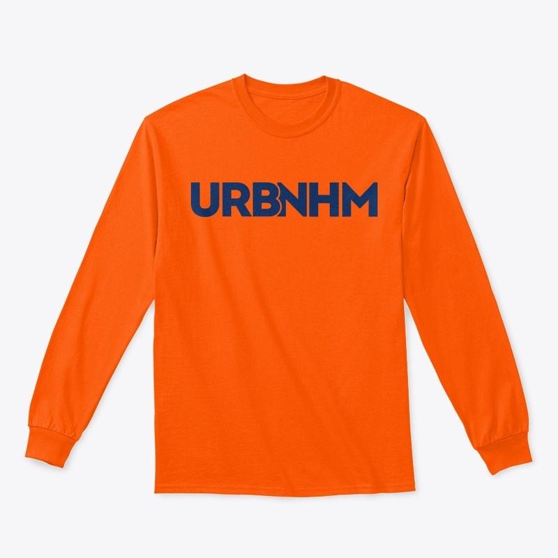 Orange with Blue URBNHM Long Sleeve Tee