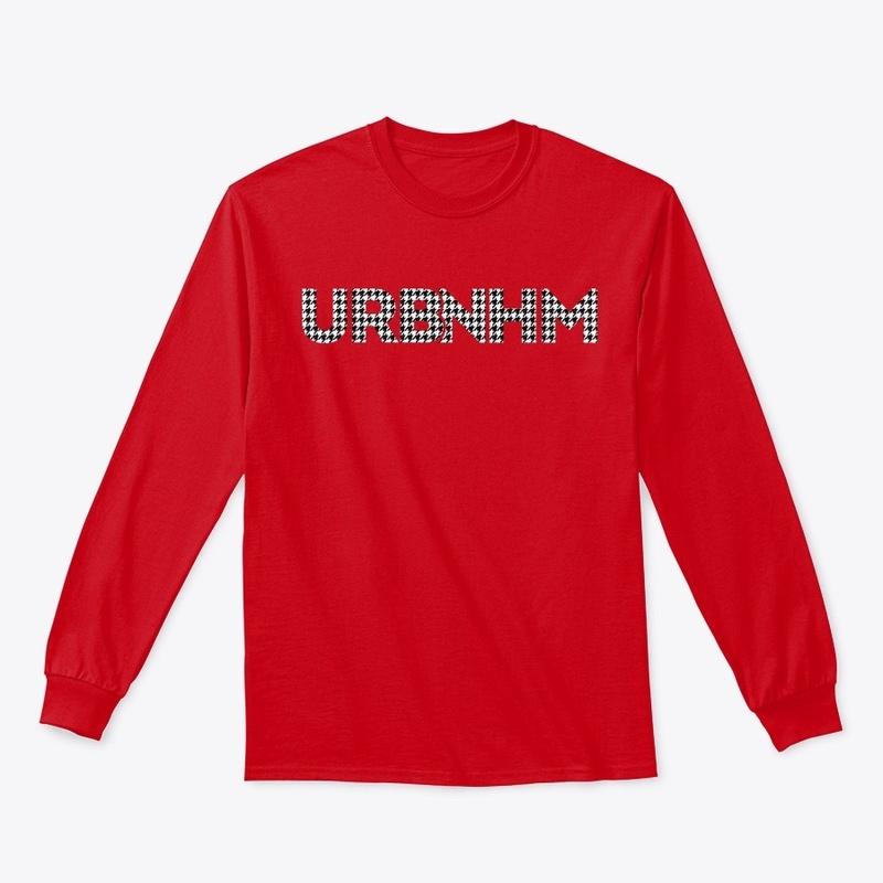 URBNHM Houndstooth Long Sleeve Tee